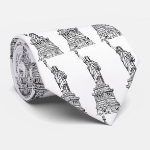 Statue of Liberty Tie