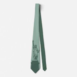 Statue of Liberty Tie NY City Souvenir Necktie