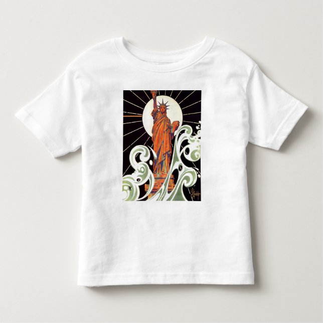 Statue of Liberty Toddler T-Shirt (Front)