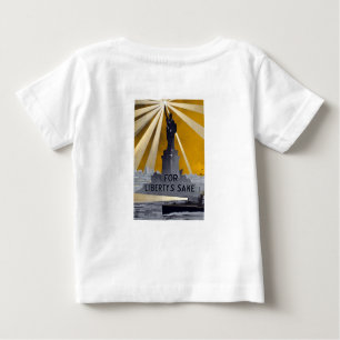 Statue of Liberty Torch & US Navy World War II    Baby T-Shirt