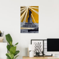 Statue of Liberty Torch & US Navy World War II