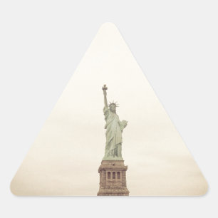 Statue of Liberty Triangle Sticker