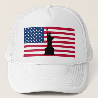 Statue of liberty trucker hat