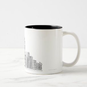 Statue of Liberty Two-Tone Coffee Mug