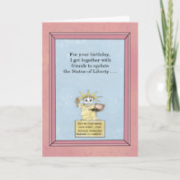 Statue of Liberty updated - Birthday