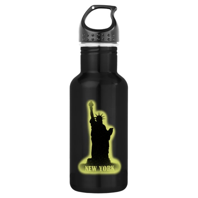 Statue of Liberty - Vintage - 532 Ml Water Bottle (Front)