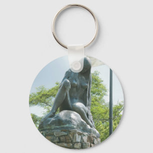 Statue of Lorelei Key Ring
