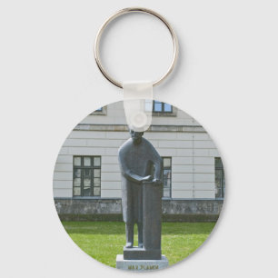 Statue of Max Planck in Berlin Key Ring