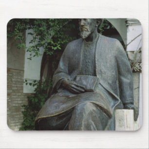 Statue of Moses Maimonides Mouse Pad