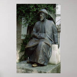 Statue of Moses Maimonides Poster