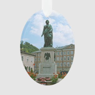 Statue of Mozart in Salzburg Ornament