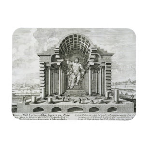 Statue of Olympian Zeus, made by Phidias in gold a Magnet