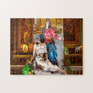 Statue of Our Lady . Jigsaw Puzzle