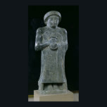 Statue of Prince Gudea, c.2150 BC Poster<br><div class="desc">Mesopotamian's Statue of Prince Gudea,  c.2150 BC (diorite) located at the Louvre,  Paris,  France. The Statue of Prince Gudea,  c.2150 BC was created around 2150 BC.</div>