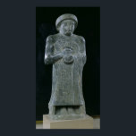Statue of Prince Gudea, c.2150 BC Poster<br><div class="desc">Mesopotamian's Statue of Prince Gudea,  c.2150 BC (diorite) located at the Louvre,  Paris,  France. The Statue of Prince Gudea,  c.2150 BC was created around 2150 BC.</div>