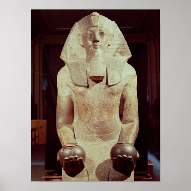 Statue of Queen Makare Hatshepsut Poster (Front)