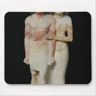 Statue of Raherka and Meresankh, Old Kingdom Mouse Pad