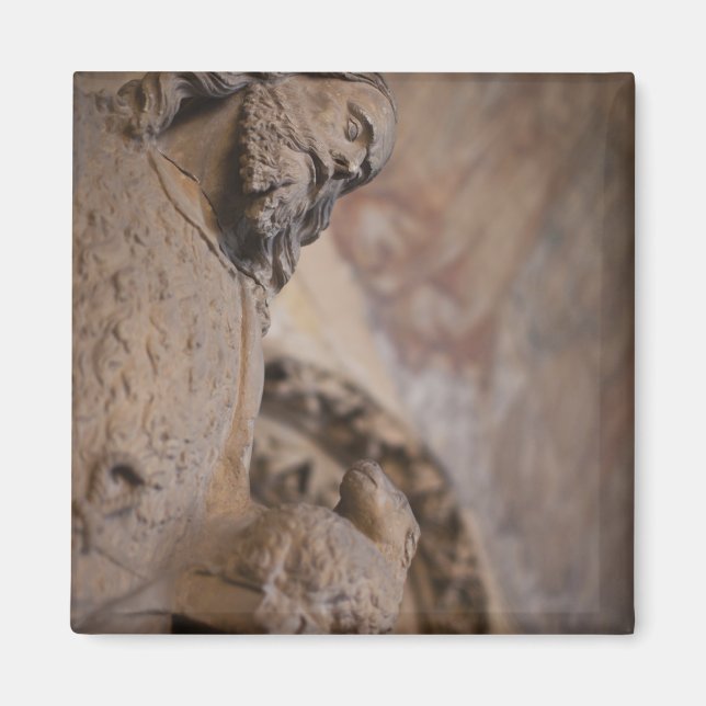 Statue of Saint John the Baptist Magnet (Front)