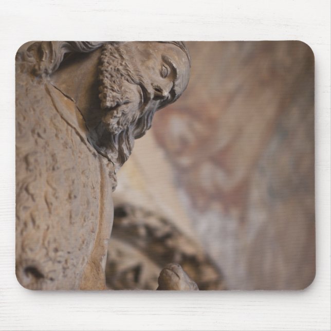 Statue of Saint John the Baptist Mouse Pad (Front)