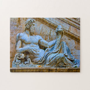 Statue of Saint Paul Rome. Jigsaw Puzzle