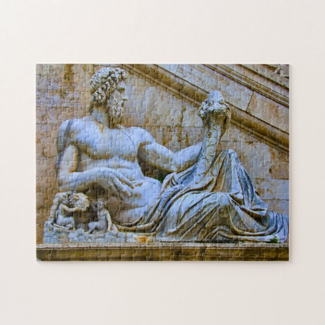 Statue of Saint Paul Rome. Jigsaw Puzzle (Horizontal)