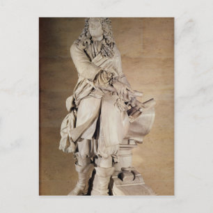 Statue of Sebastien Le Prestre de Vauban 1785 Postcard