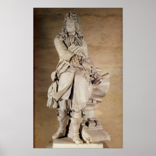 Statue of Sebastien Le Prestre de Vauban  1785 Poster