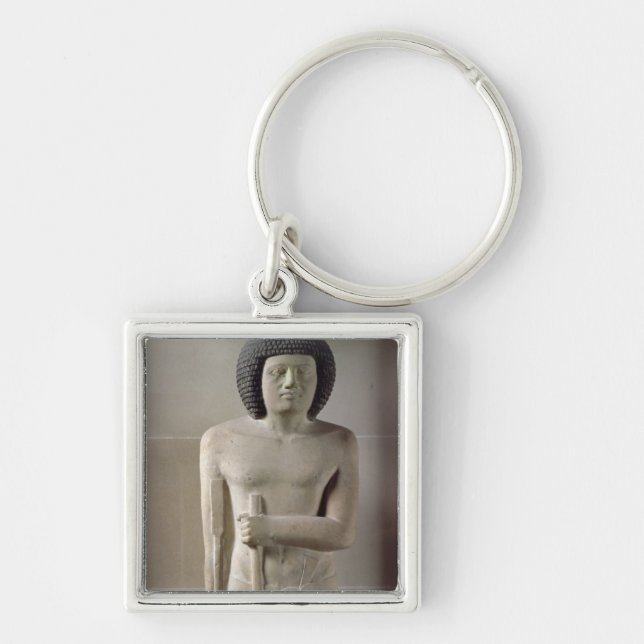 Statue of Sepa, Old Kingdom (painted limestone) Key Ring (Front)