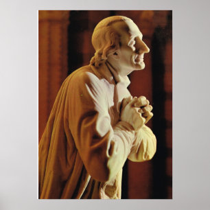 Statue of the Cure d'Ars Poster