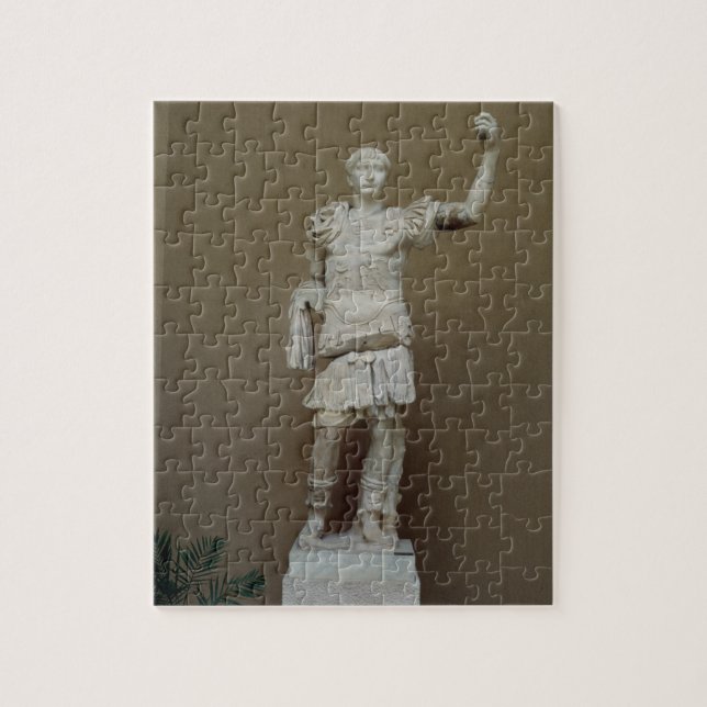 Statue of the Emperor Trajan (53-117 AD) (marble) Jigsaw Puzzle (Vertical)