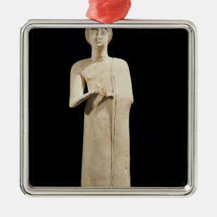 Statue of the Great Goddess, from Tell Asmar Metal Ornament