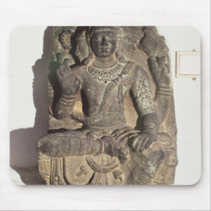 Statue of the Hindu God Brahma Mouse Pad