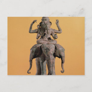 Statue of the Hindu God Ganesh Postcard