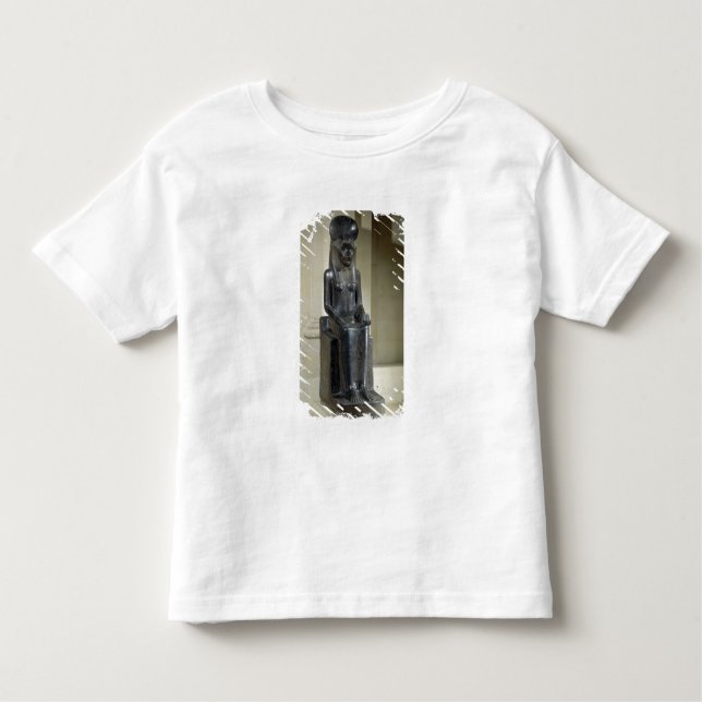 Statue of the lion-headed goddess Sekhmet, from th Toddler T-Shirt (Front)