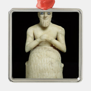 Statue of the official Ebih-Il Metal Tree Decoration