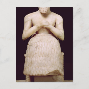 Statue of the official Ebih-Il Postcard