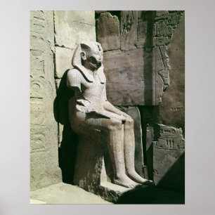 Statue of Tuthmosis III  New Kingdom Poster
