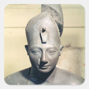 Statue of Tuthmosis III Square Sticker