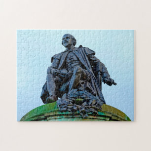 Statue of William Shakespeare Jigsaw Puzzle