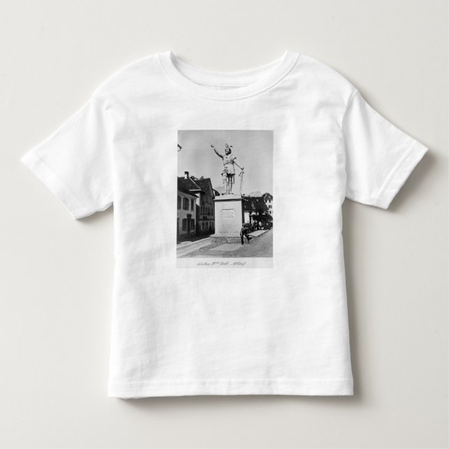 Statue of William Tell, c.1860-90 Toddler T-Shirt (Front)