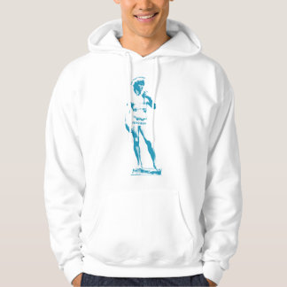 Statue: Say the F Word — Blue Print Hoodie
