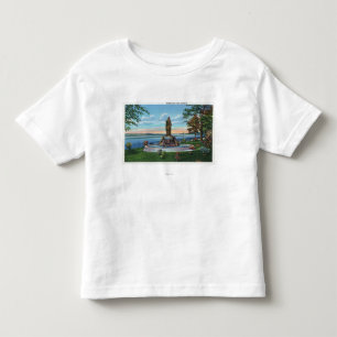 Statue Scene in Promenade Park Toddler T-Shirt