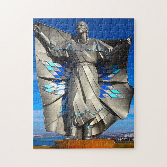 Statue South Dakota. Jigsaw Puzzle (Vertical)