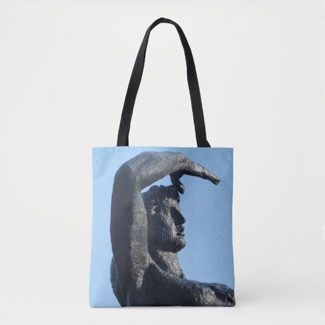Statue Tote Bag (Front)