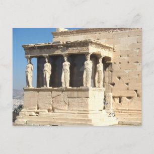 Statues postcard