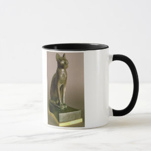Statuette of a cat representing the goddess Bastet Mug