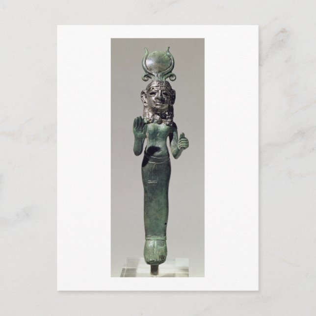 Statuette of a Phoenician goddess, from the Phoeni Postcard (Front)