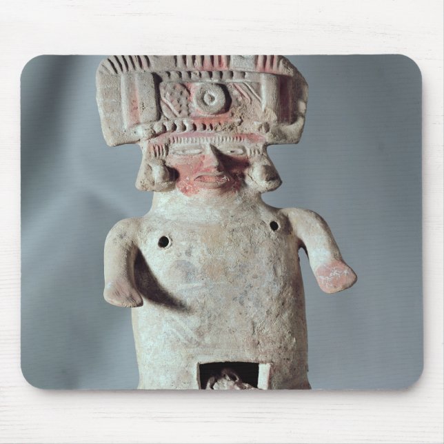 Statuette of a woman giving birth mouse pad (Front)