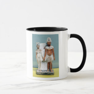 Statuette of Amenophis IV and Nefertiti Mug