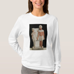 Statuette of Amenophis IV and Nefertiti T-Shirt
